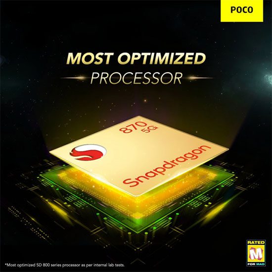 Для смартфона Poco F4 подтвержден процессор Snapdragon 870