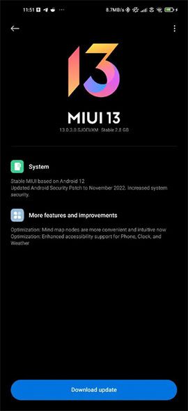 Xiaomi выпустила европейскую прошивку MIUI 13 для Redmi Note 9