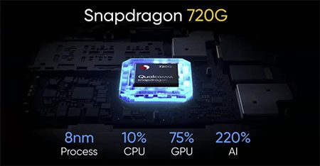 Представлена 8-нанометровая платформа Qualcomm Snapdragon 720G