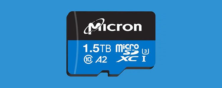Micron начала продавать карты microSD на 1,5 Тб - ценник впечатляет