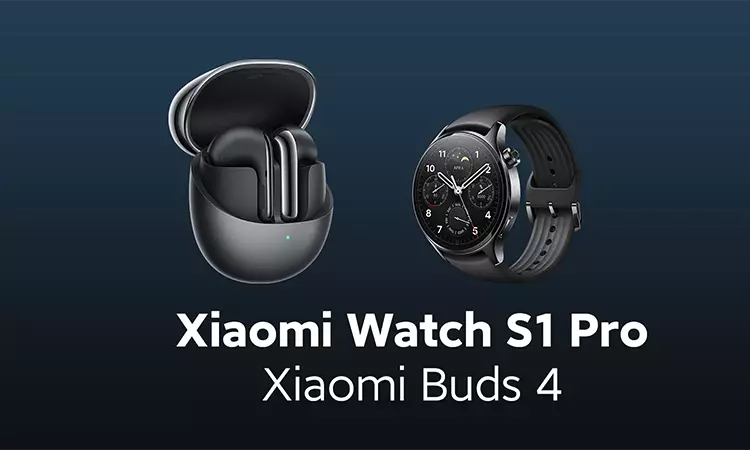 Xiaomi Watch S1 Pro и Xiaomi Buds 4